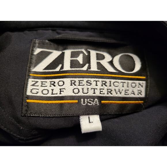 Zero Restriction Mens Large Windbreaker VTG Made in USA in good condition - Picture 3 of 5
